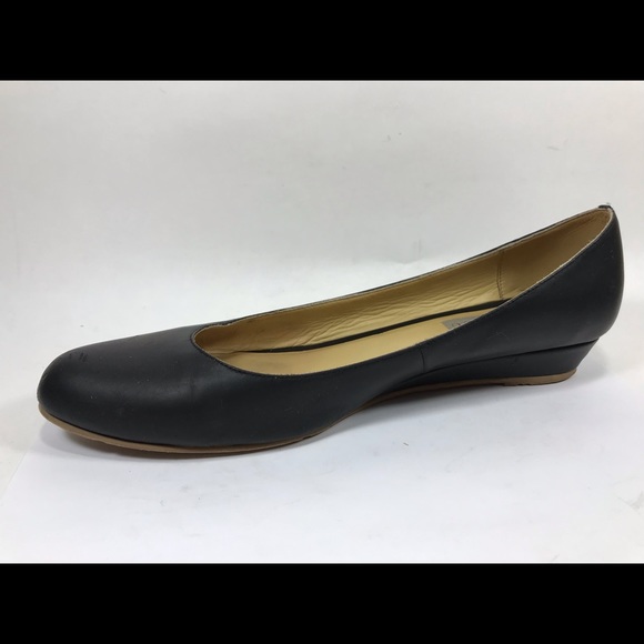 Nisolo Leather Wedge Heels Kitten 9 - Picture 3 of 8